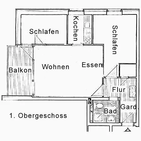 Apartament Oland Whg 6 Austernfischer Wyk auf Föhr
